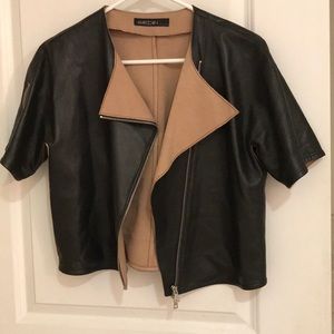 Marc Cain leather blazer
